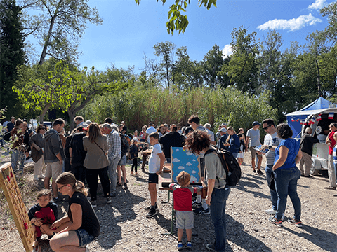 Inauguration trou du pêcheur aps prévoyance